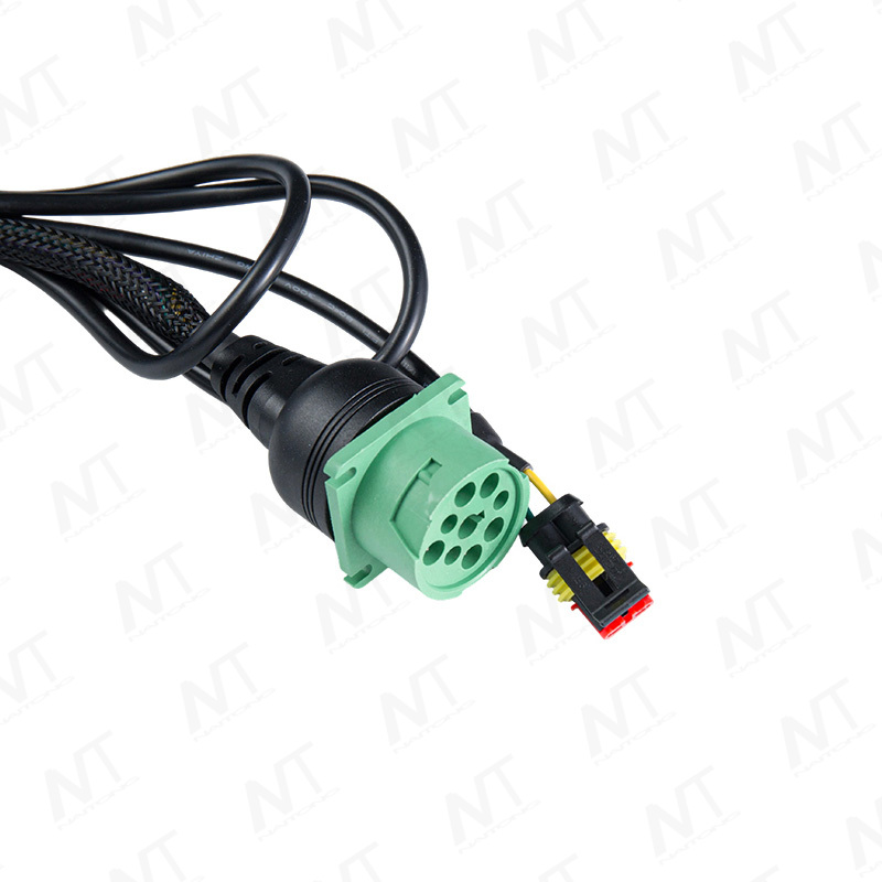 Schwerlast-Lkw J1939 grüner Stecker Diagnosekabel