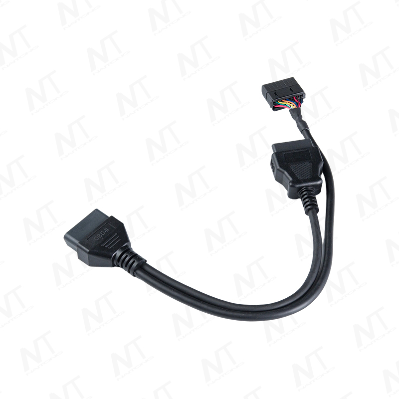 OBD2 diagnostisches Y-Kabel von Mann zu Frau