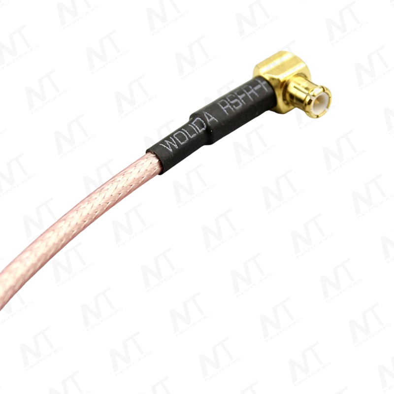SMA-zu-MCX-HF-Koaxialkabel (RG178 versilbertes Koaxialkabel) / BNC-zu-M12-industrieller wasserdichter Koaxial-Signalkabelbaum