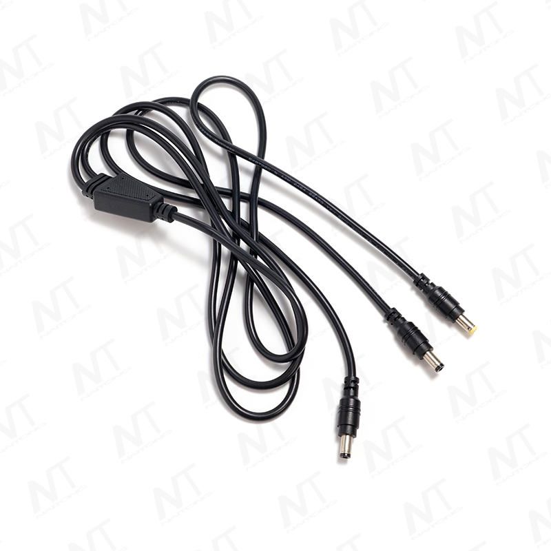5525 Stecker auf 1-auf-2 5525 Stecker/Buchse DC-Kabelbaum