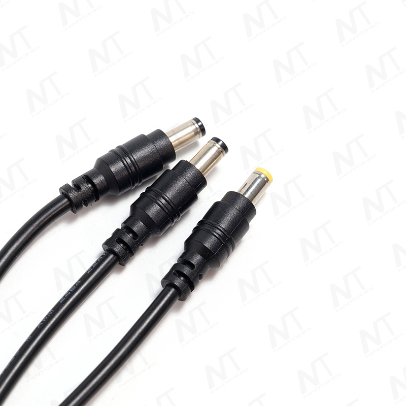 5525 Stecker auf 1-auf-2 5525 Stecker/Buchse DC-Kabelbaum