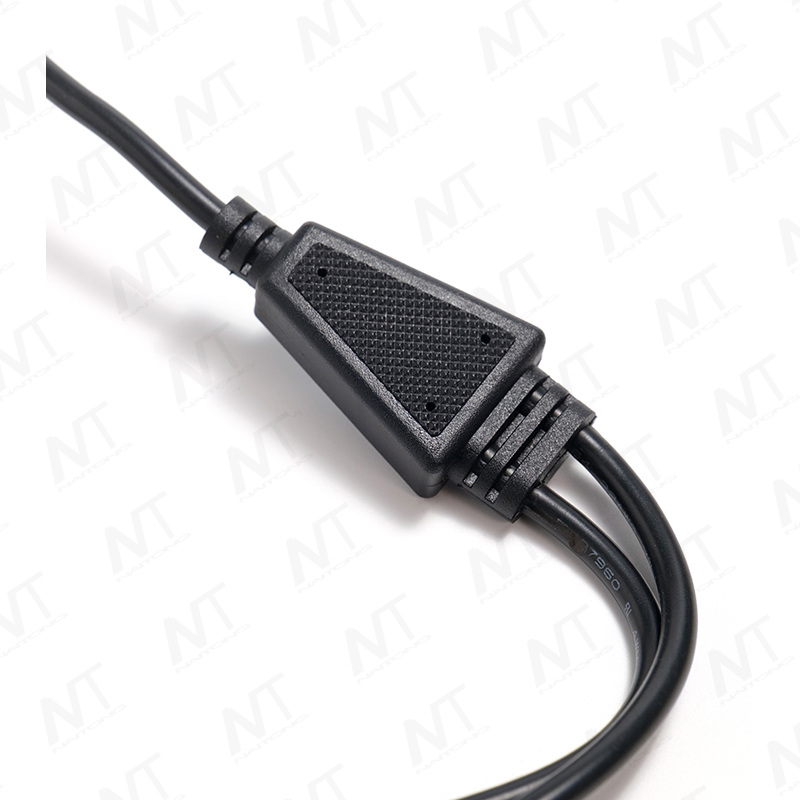 5525 Stecker auf 1-auf-2 5525 Stecker/Buchse DC-Kabelbaum