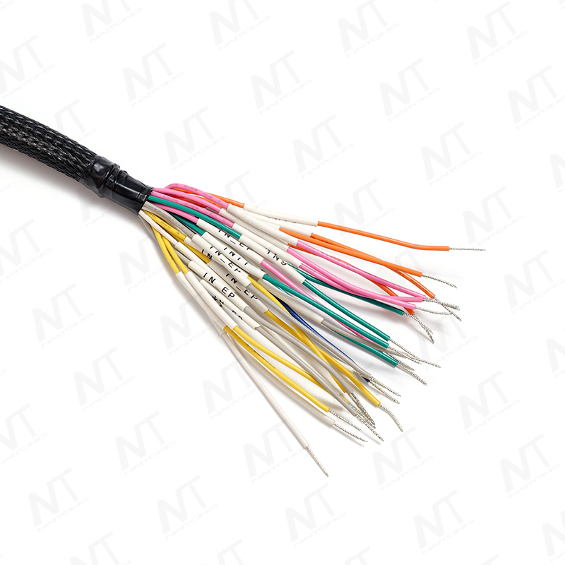 Mehrkern-Signalkabelbaum DB25 für medizinische Geräte (D-Sub25 für fliegende Leitungen)