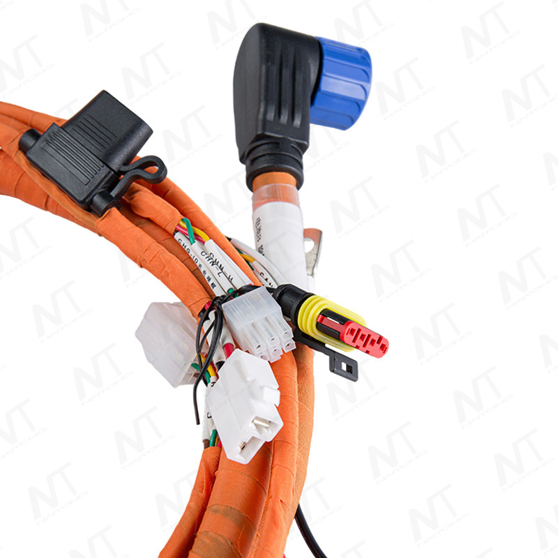 Hochspannungs-Kabelbaumbaugruppe für Elektromotorräder