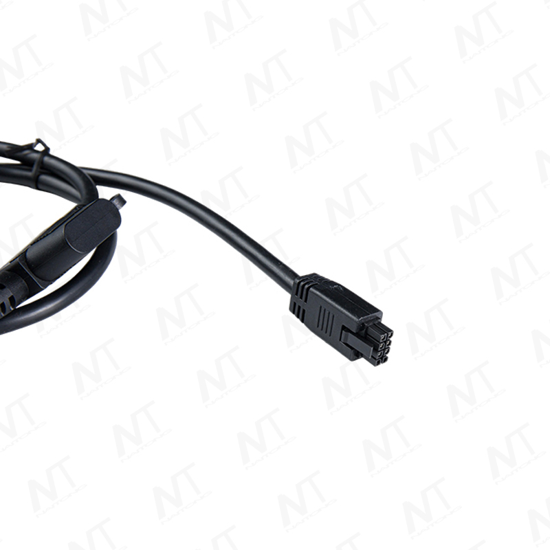 Integrierter Stecker-Buchse-Anschluss vom Typ J1939 II zum Miniaturstecker Molex 43025
