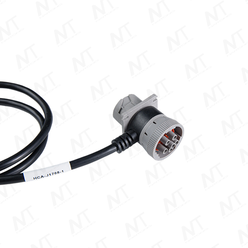 Integrierter Stecker-Buchse-Anschluss vom Typ J1939 II zum Miniaturstecker Molex 43025
